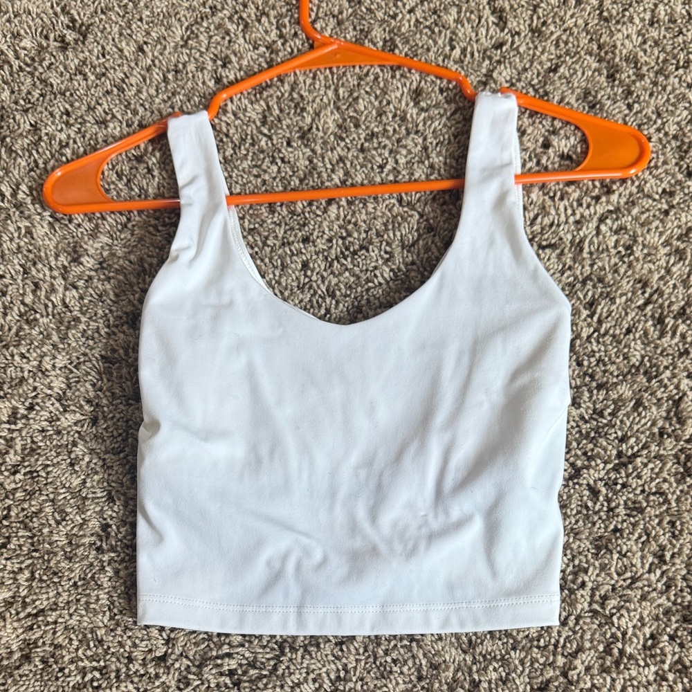 Halara White Women's Athletic Workout Top